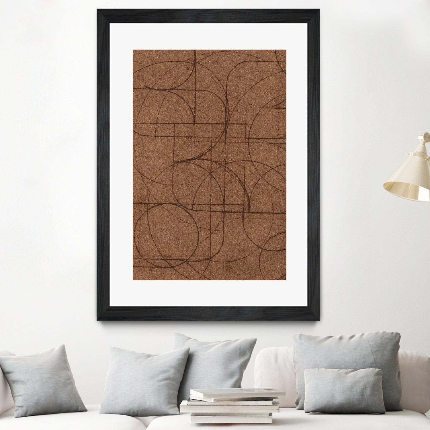 Curved 1 by Dan Hobday on GIANT ART - abstract pattern