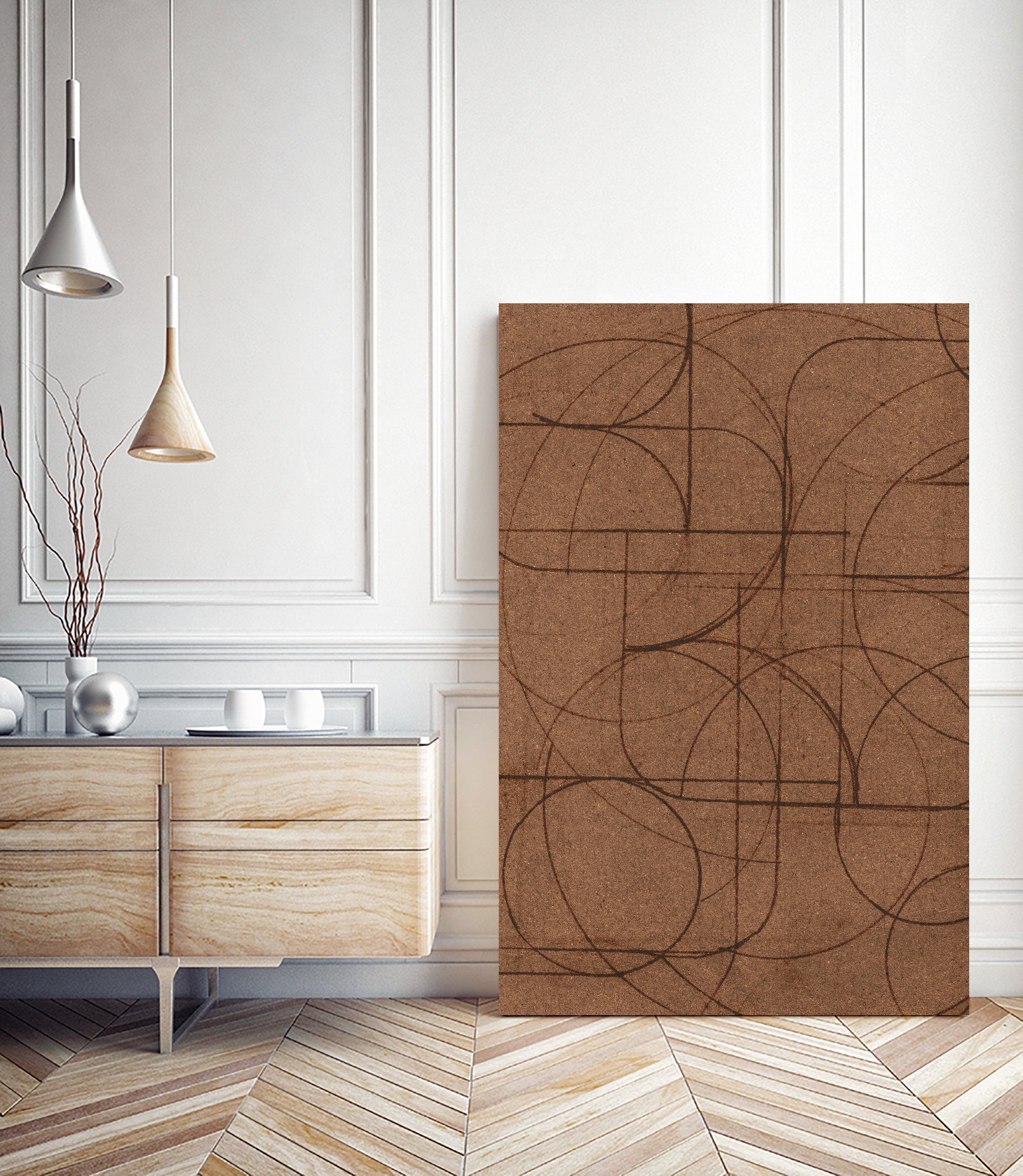 Curved 1 by Dan Hobday on GIANT ART - abstract pattern