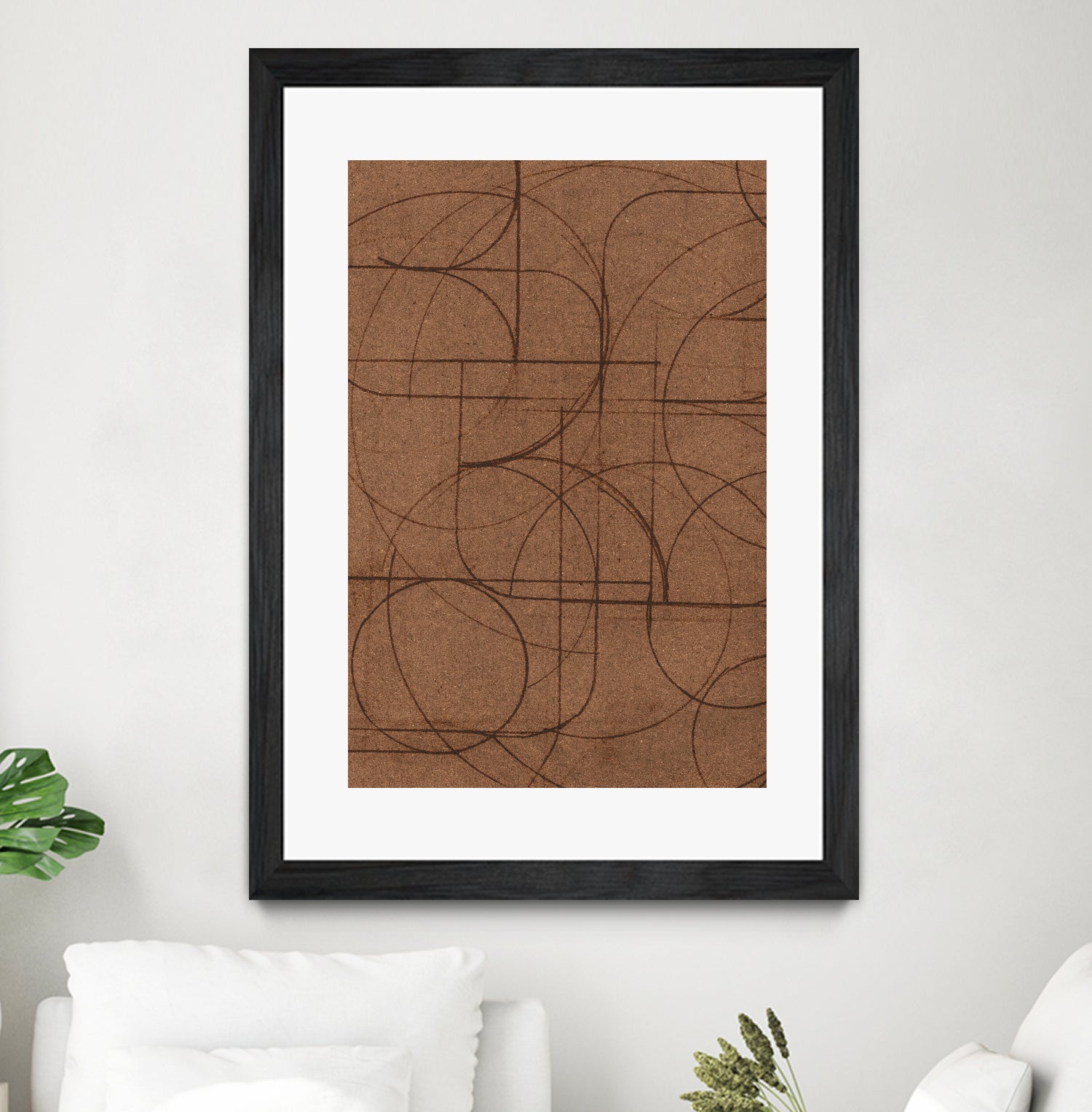 Curved 1 by Dan Hobday on GIANT ART - abstract pattern