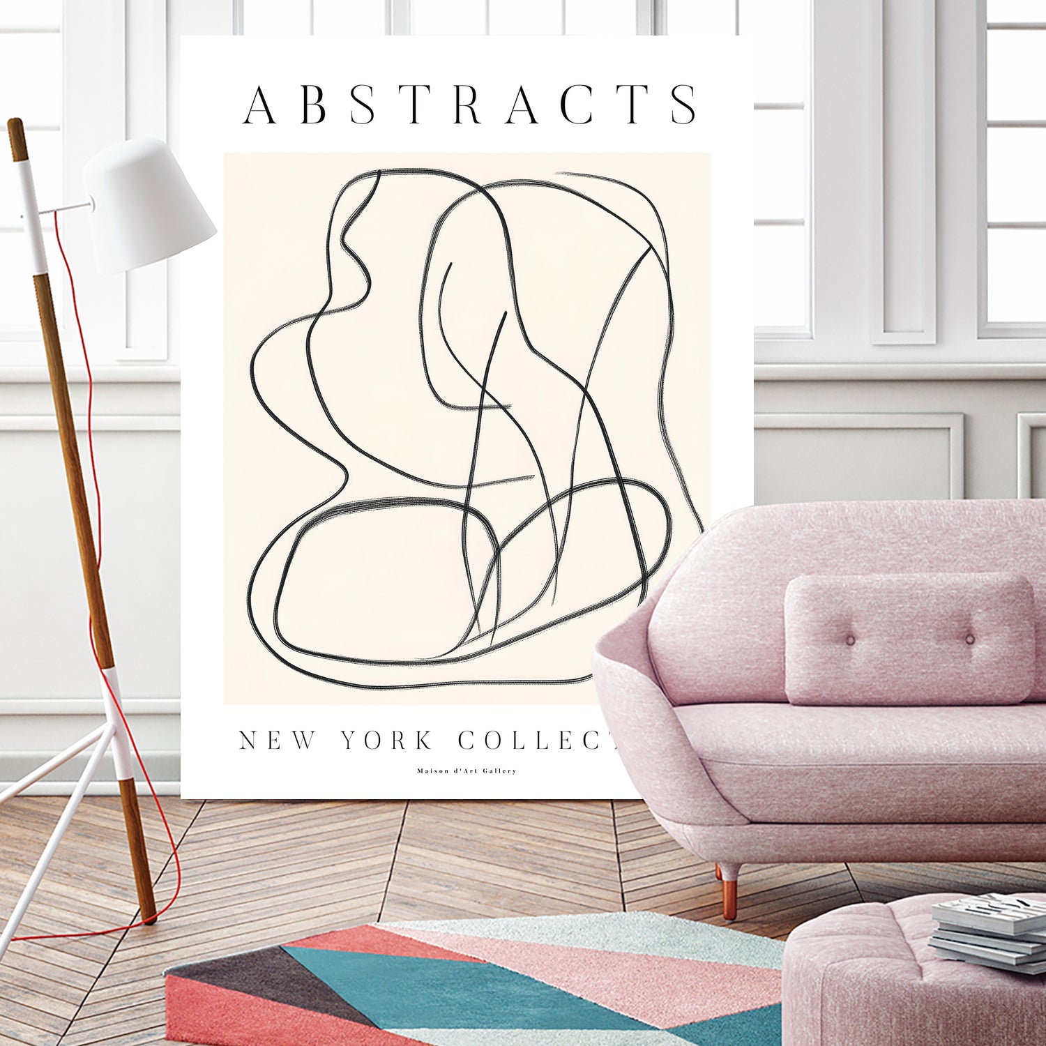 Poster New York Collection 3d by The Printable Studio on GIANT ART - line art sketch