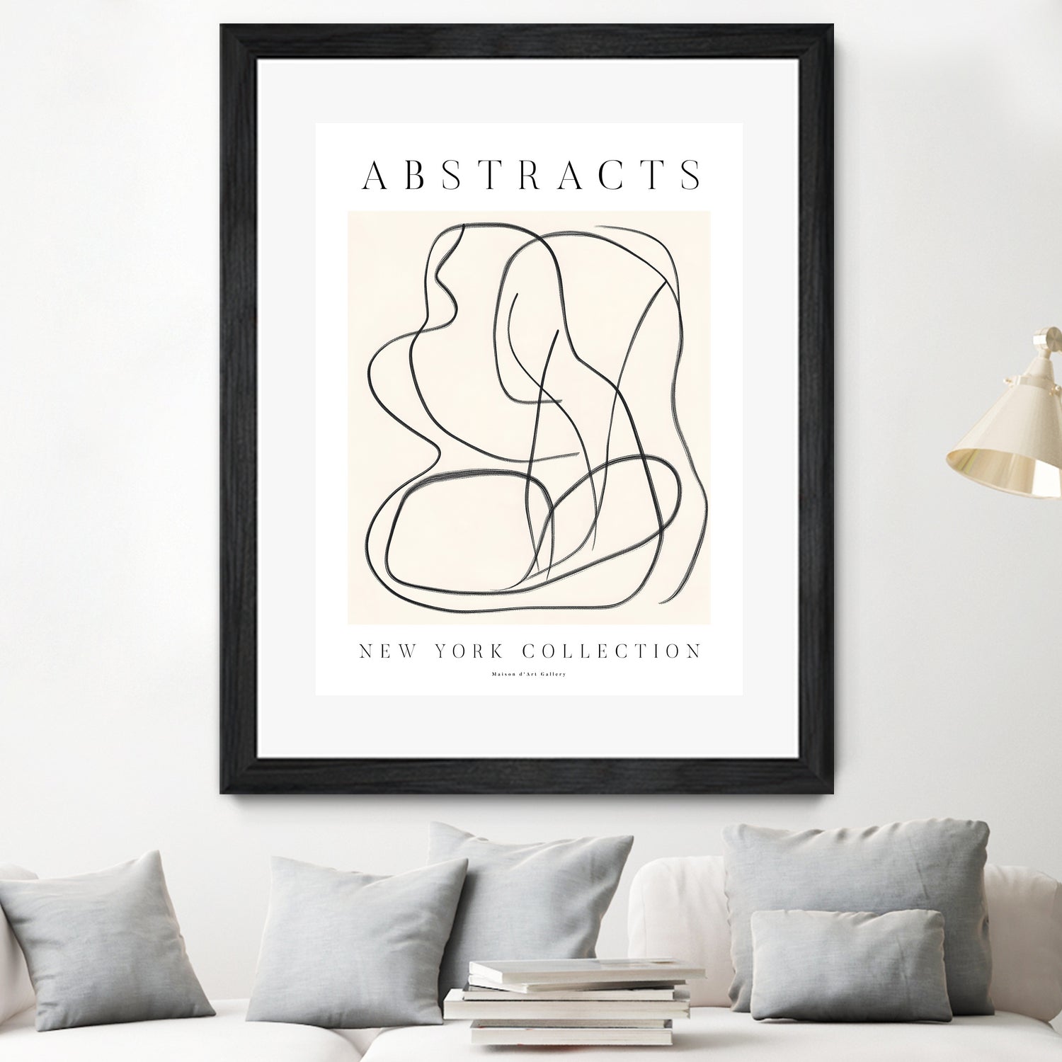 Poster New York Collection 3d by The Printable Studio on GIANT ART - line art sketch