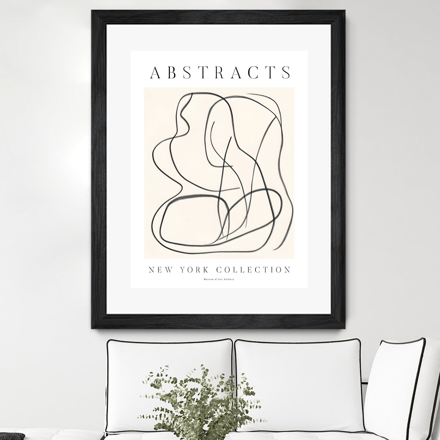 Poster New York Collection 3d by The Printable Studio on GIANT ART - line art sketch