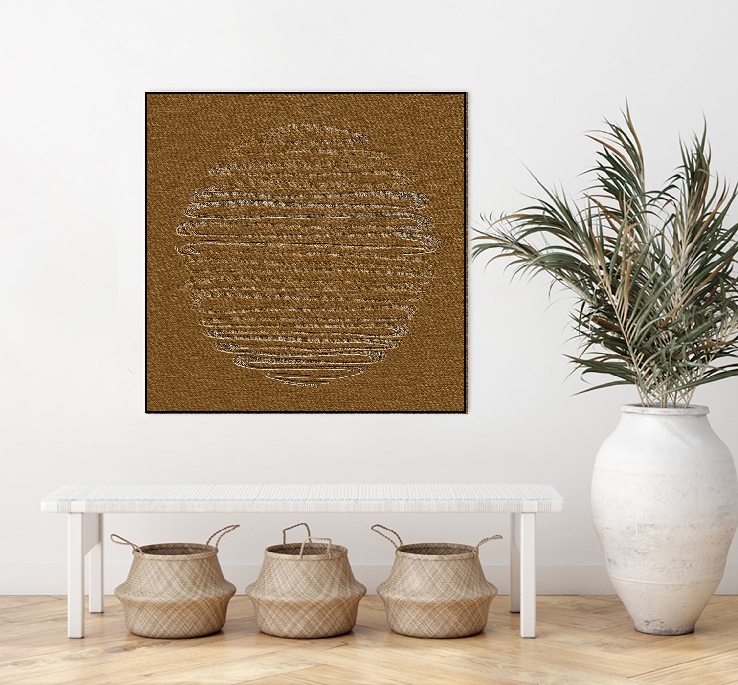 Round Shape 37 by Santhosh ch on GIANT ART - text abstract text