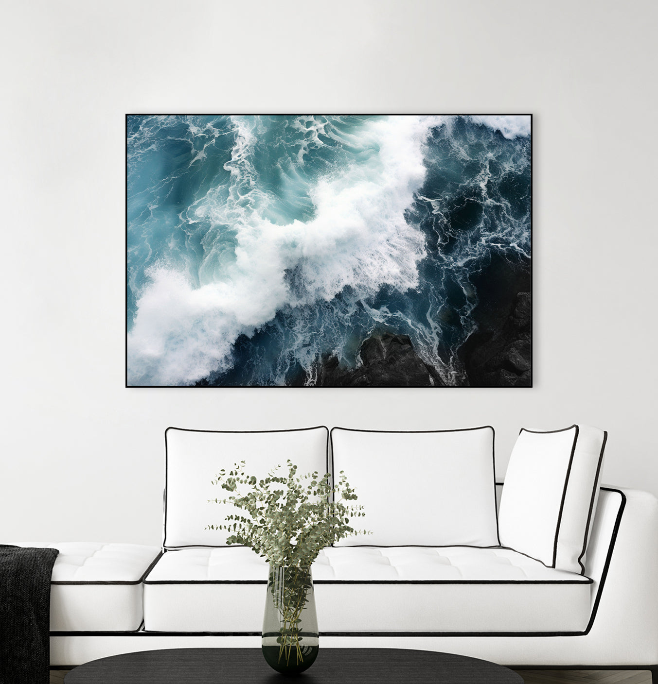 Rage In Blues..!! by Hosam.Karara on GIANT ART - blue landscape blended