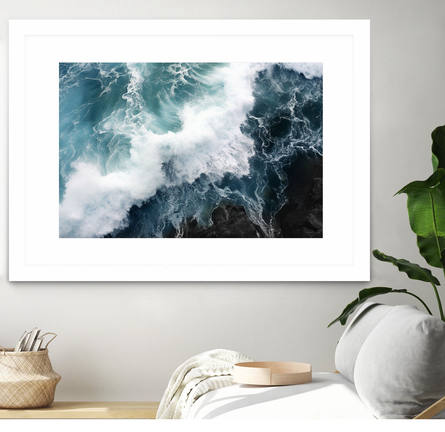 Rage In Blues..!! by Hosam.Karara on GIANT ART - blue landscape blended