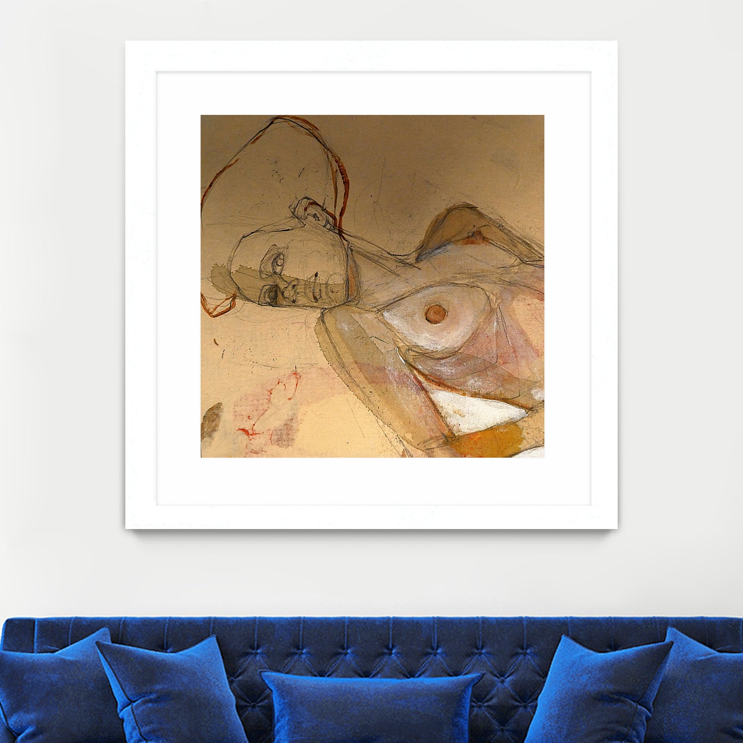 Egon Schiele Tribute by Doris Schmitz on GIANT ART - 3393 illustration