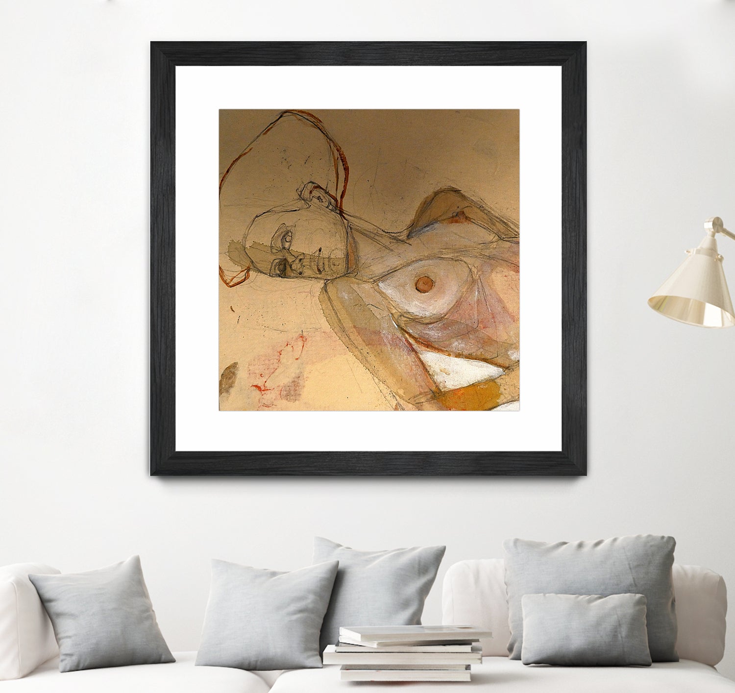 Egon Schiele Tribute by Doris Schmitz on GIANT ART - 3393 illustration