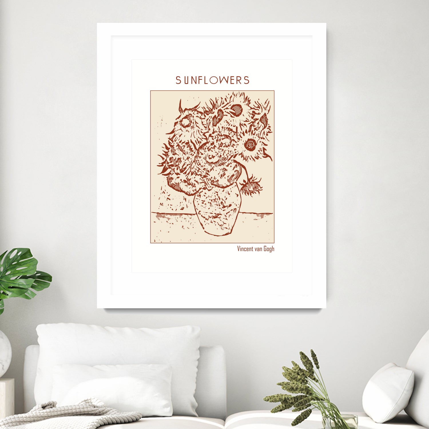 Golden Blooms by Doa Project on GIANT ART - 3000 illustration