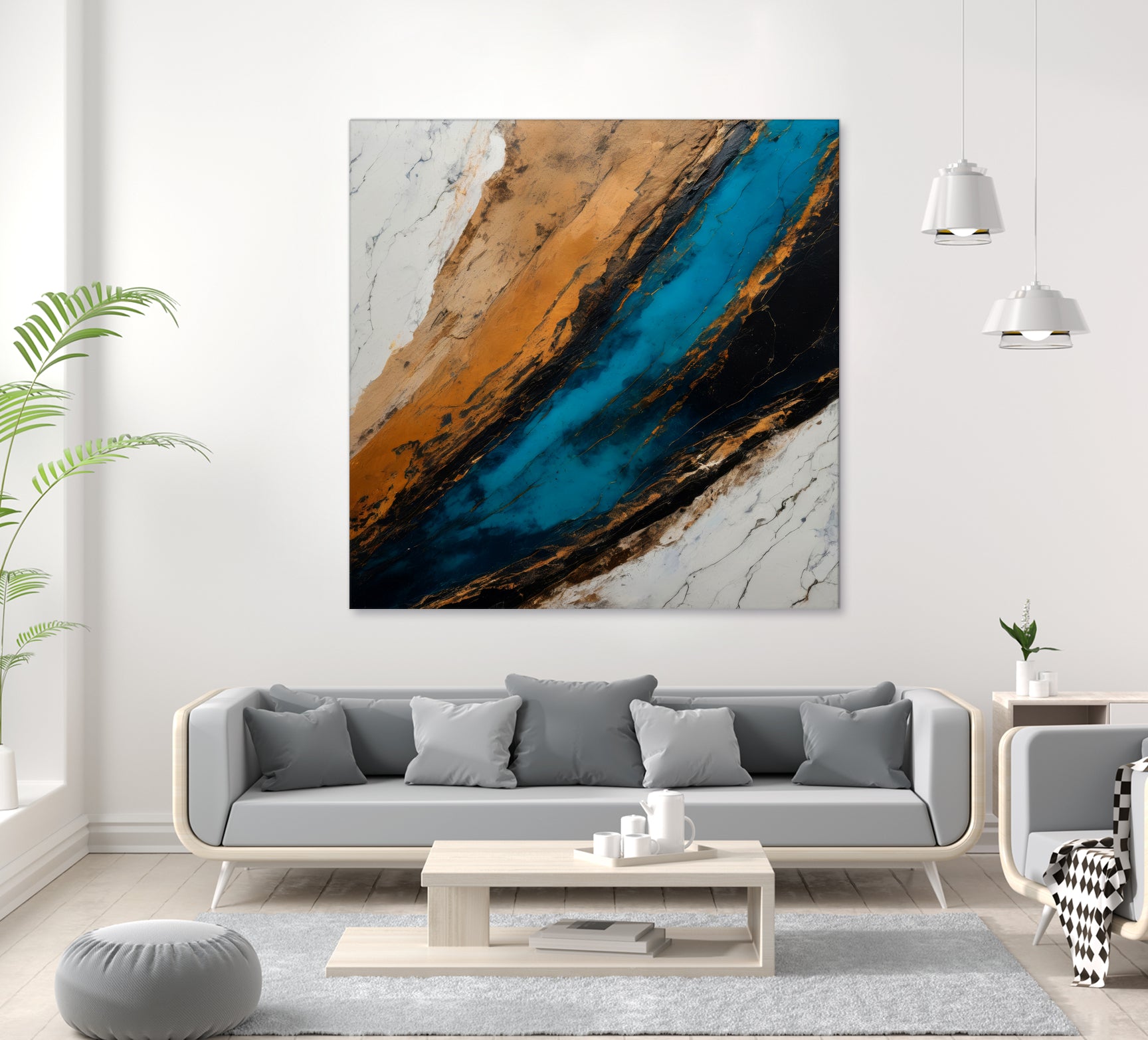 Dynamic Rhythms by Alpenglow Workshop on GIANT ART - abstract modern art