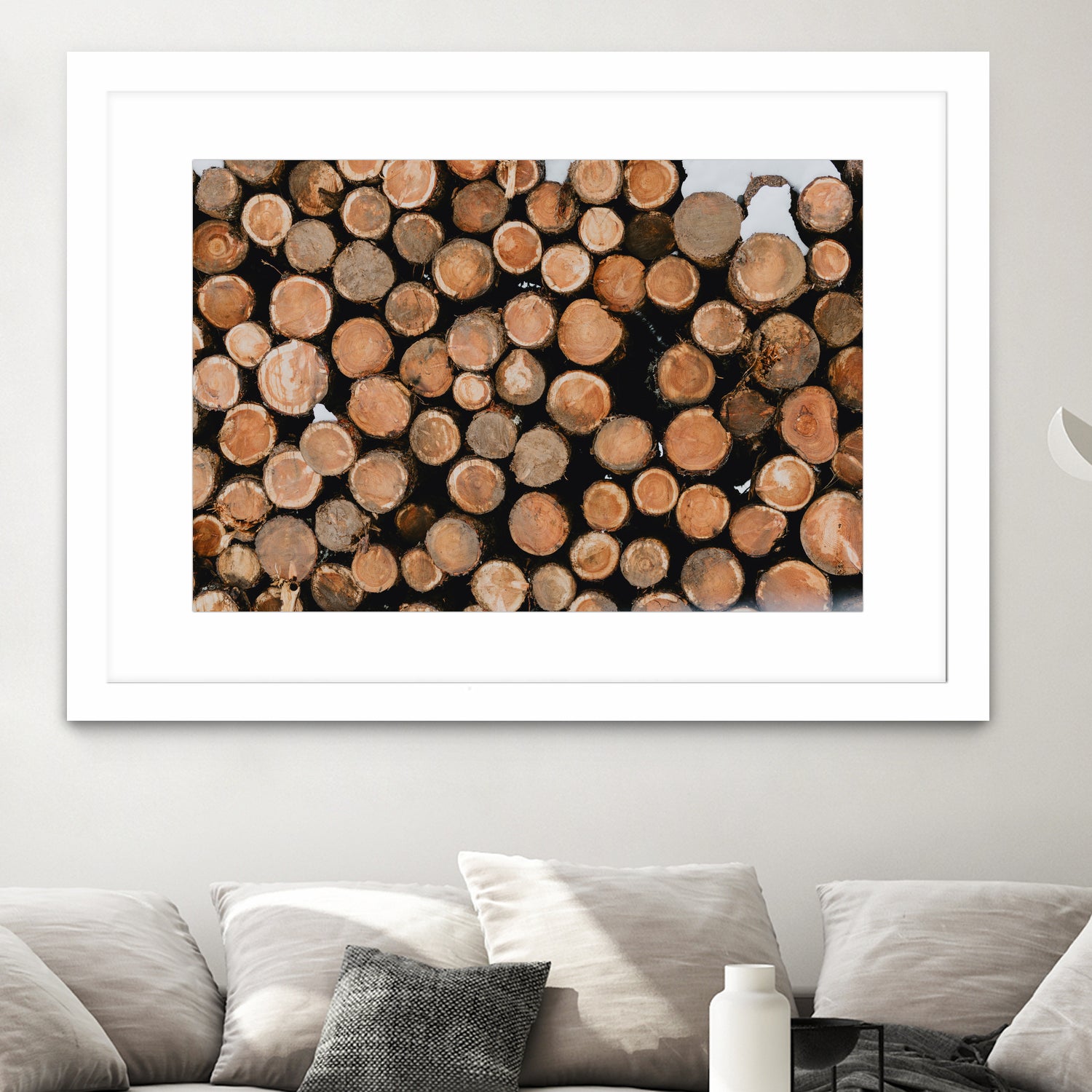 Stacked Timber Beauty by Javier Pardina on GIANT ART - 8192 photography