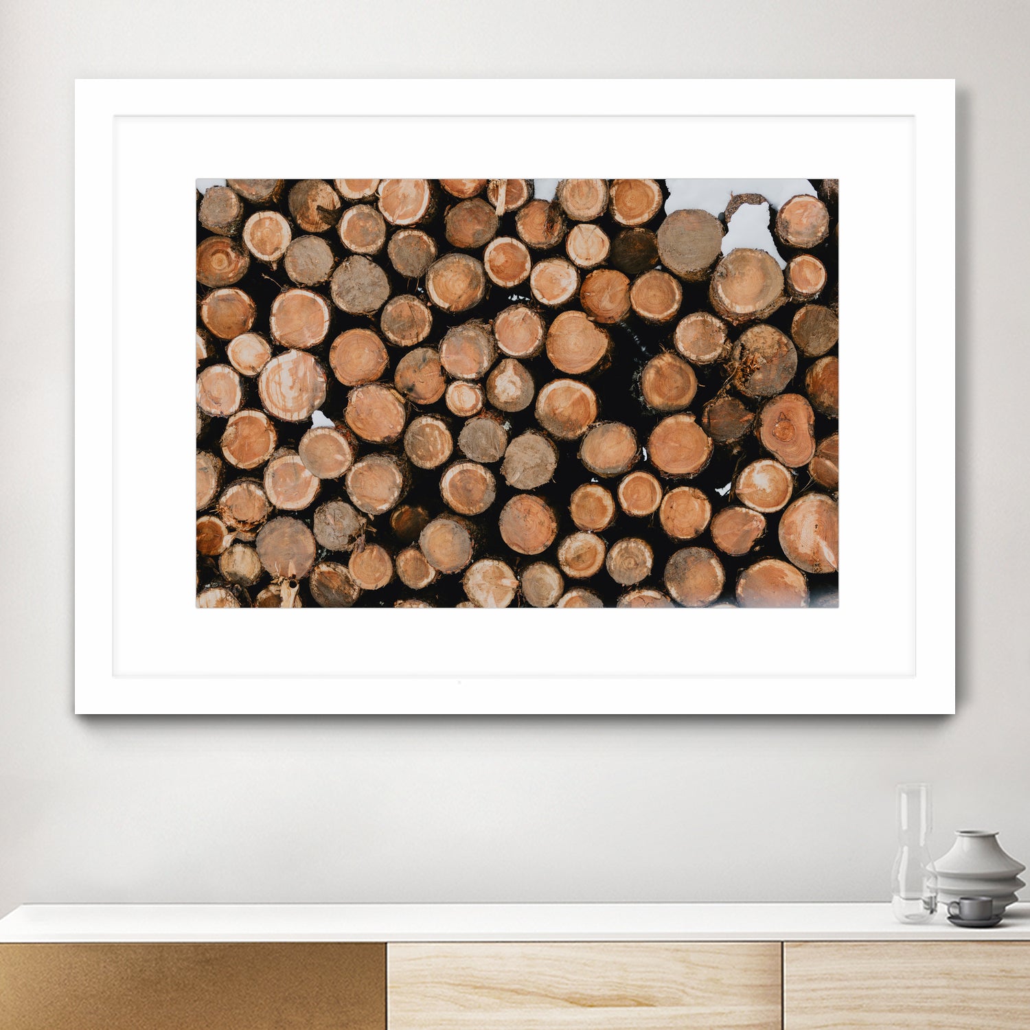 Stacked Timber Beauty by Javier Pardina on GIANT ART - 8192 photography