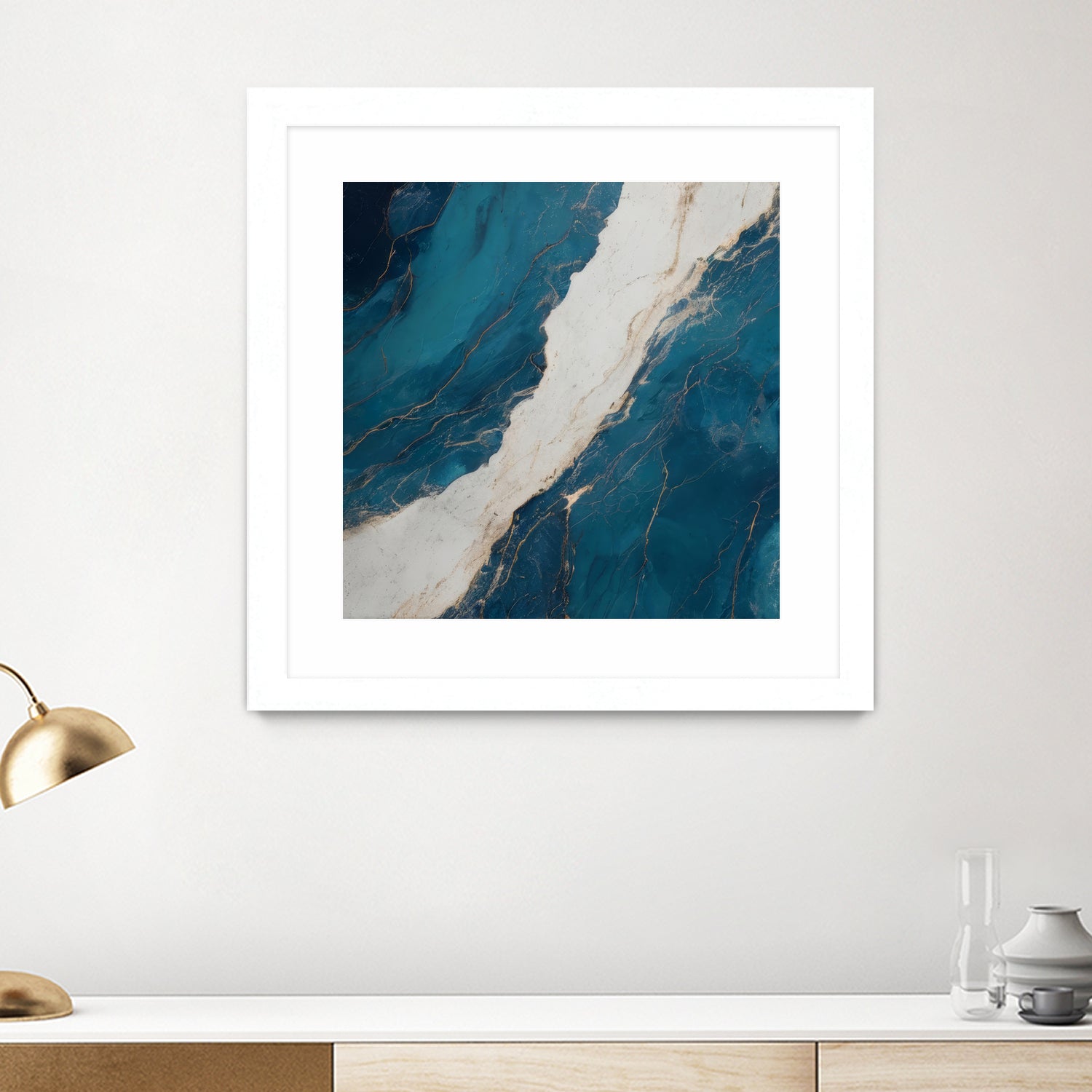 Marble Ocean Flow by Alpenglow Workshop on GIANT ART - abstract abstract art decor