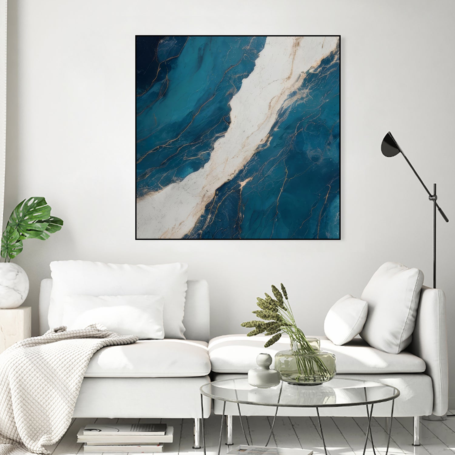 Marble Ocean Flow by Alpenglow Workshop on GIANT ART - abstract abstract art decor