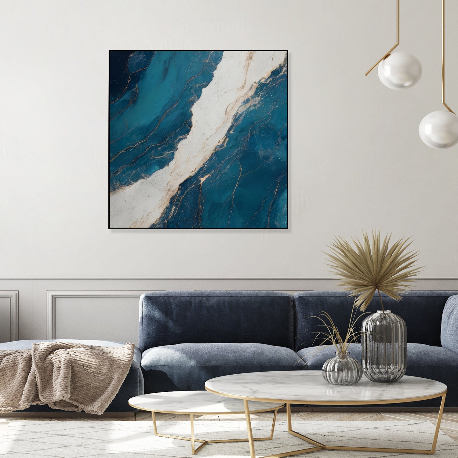 Marble Ocean Flow by Alpenglow Workshop on GIANT ART - abstract abstract art decor