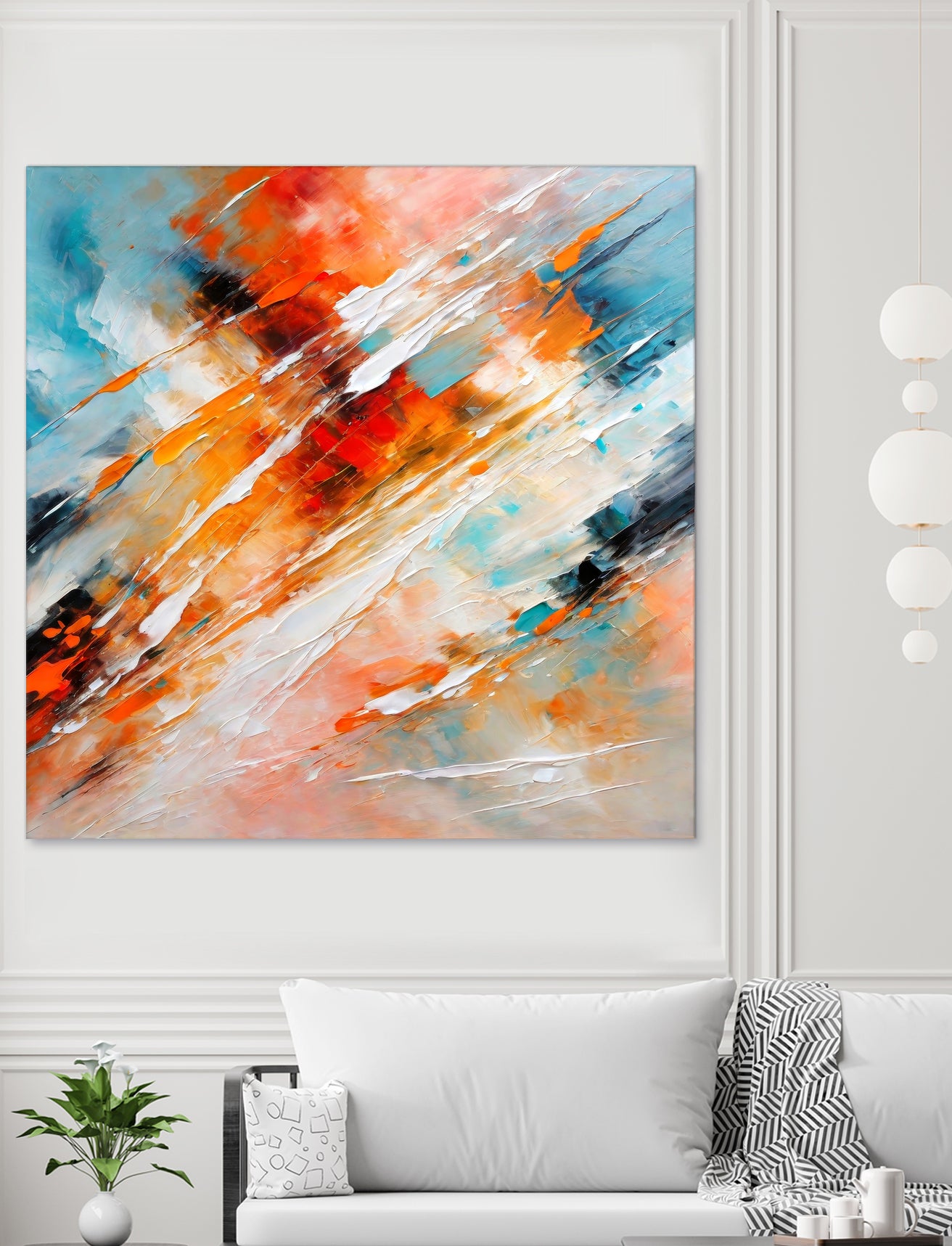 Impressionist Colorful Abstract by Alpenglow Workshop on GIANT ART - abstract abstract painting