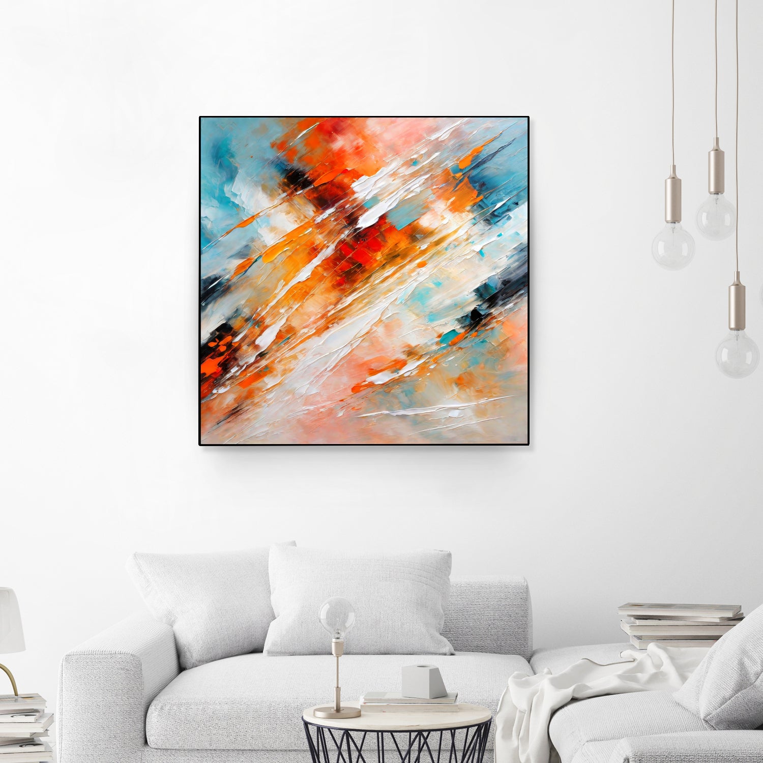 Impressionist Colorful Abstract by Alpenglow Workshop on GIANT ART - abstract abstract painting
