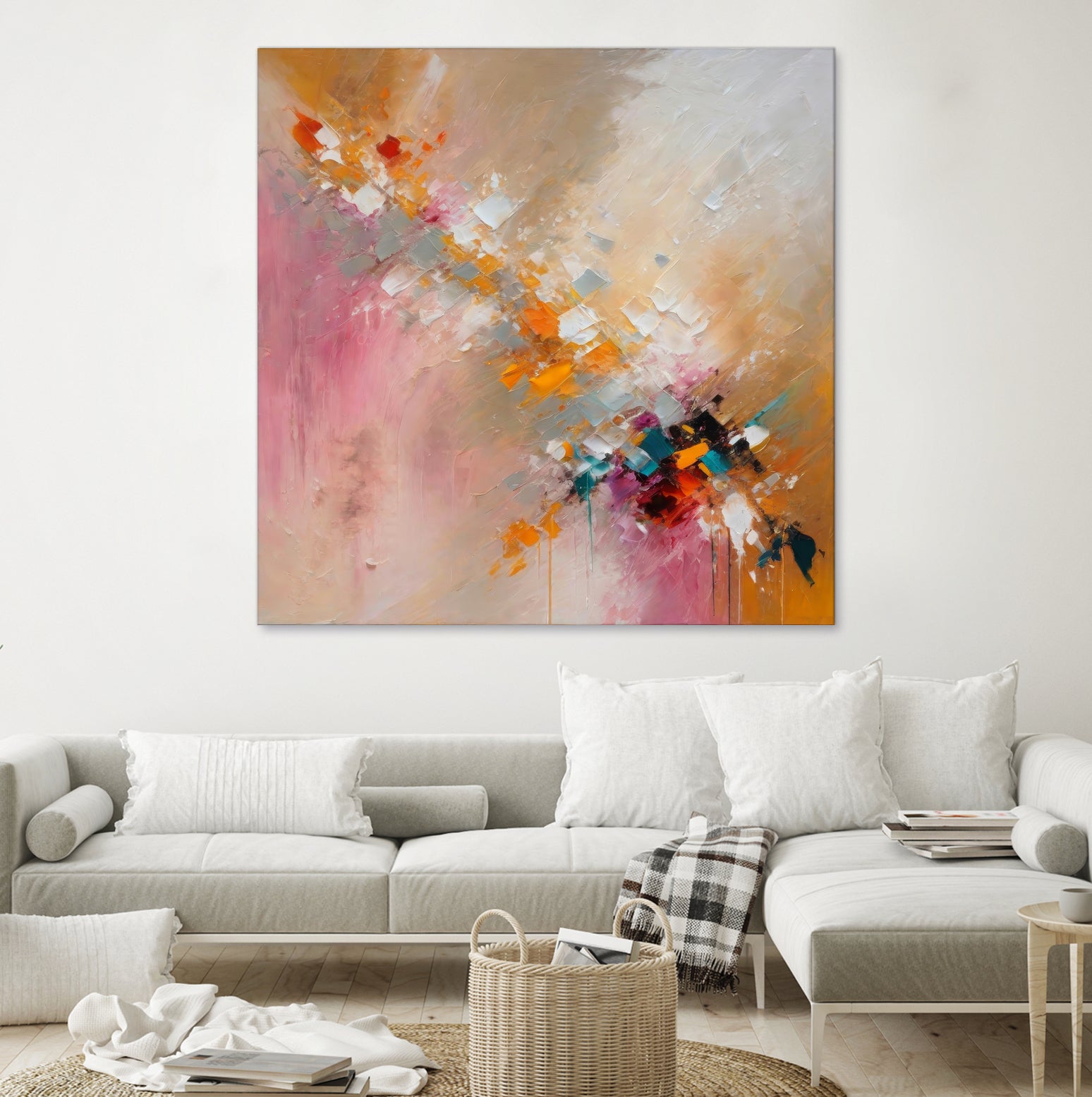 Colorful Cascade by Alpenglow Workshop on GIANT ART - abstract abstract art