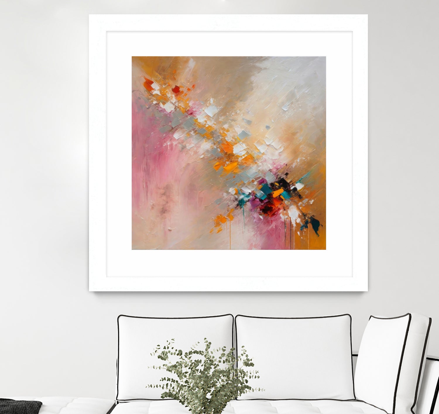 Colorful Cascade by Alpenglow Workshop on GIANT ART - abstract abstract art