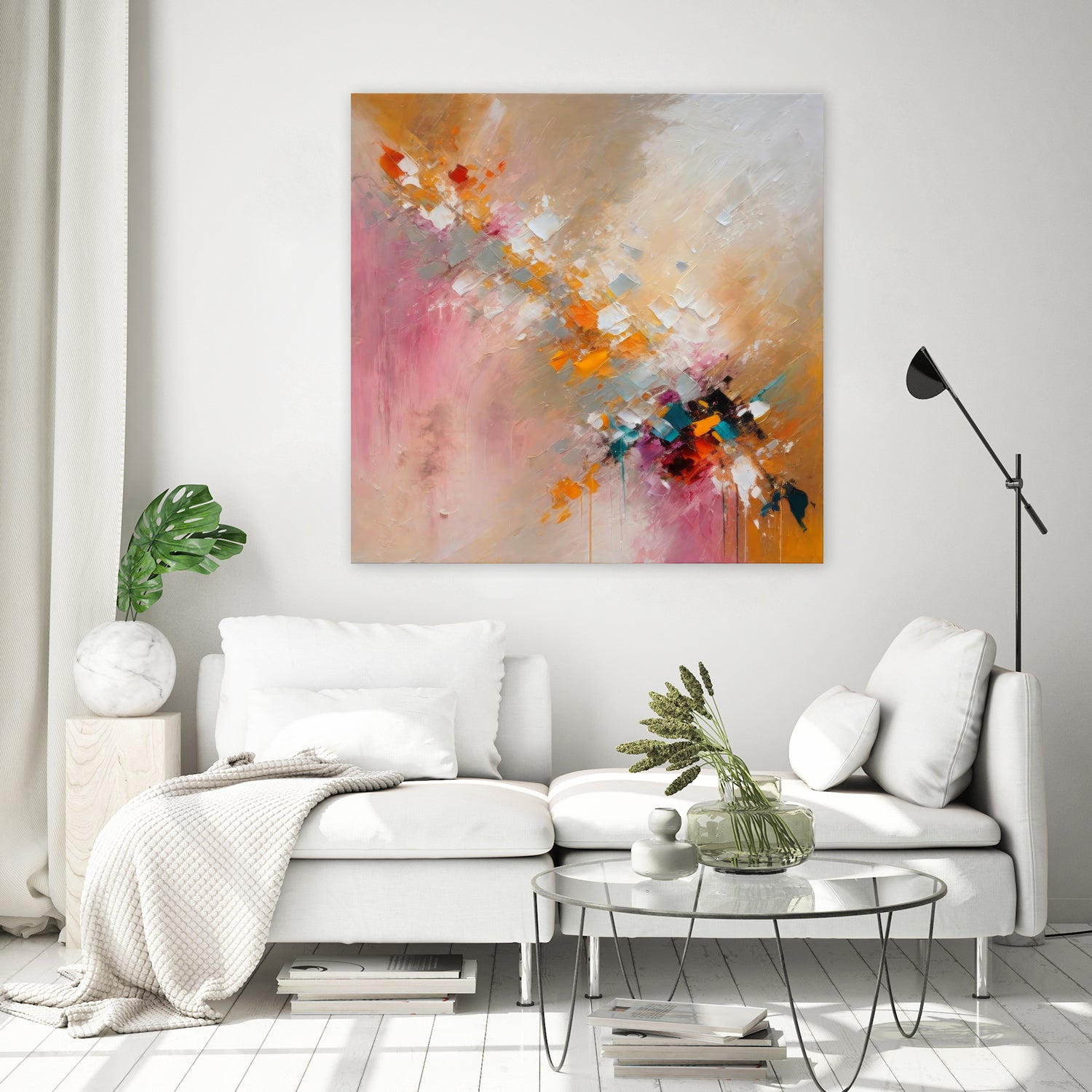 Colorful Cascade by Alpenglow Workshop on GIANT ART - abstract abstract art