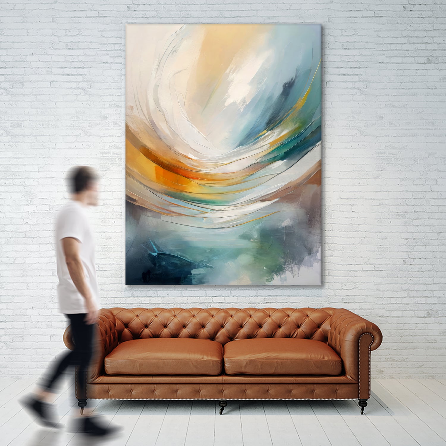 Curved Hues by Alpenglow Workshop on GIANT ART - abstract abstract