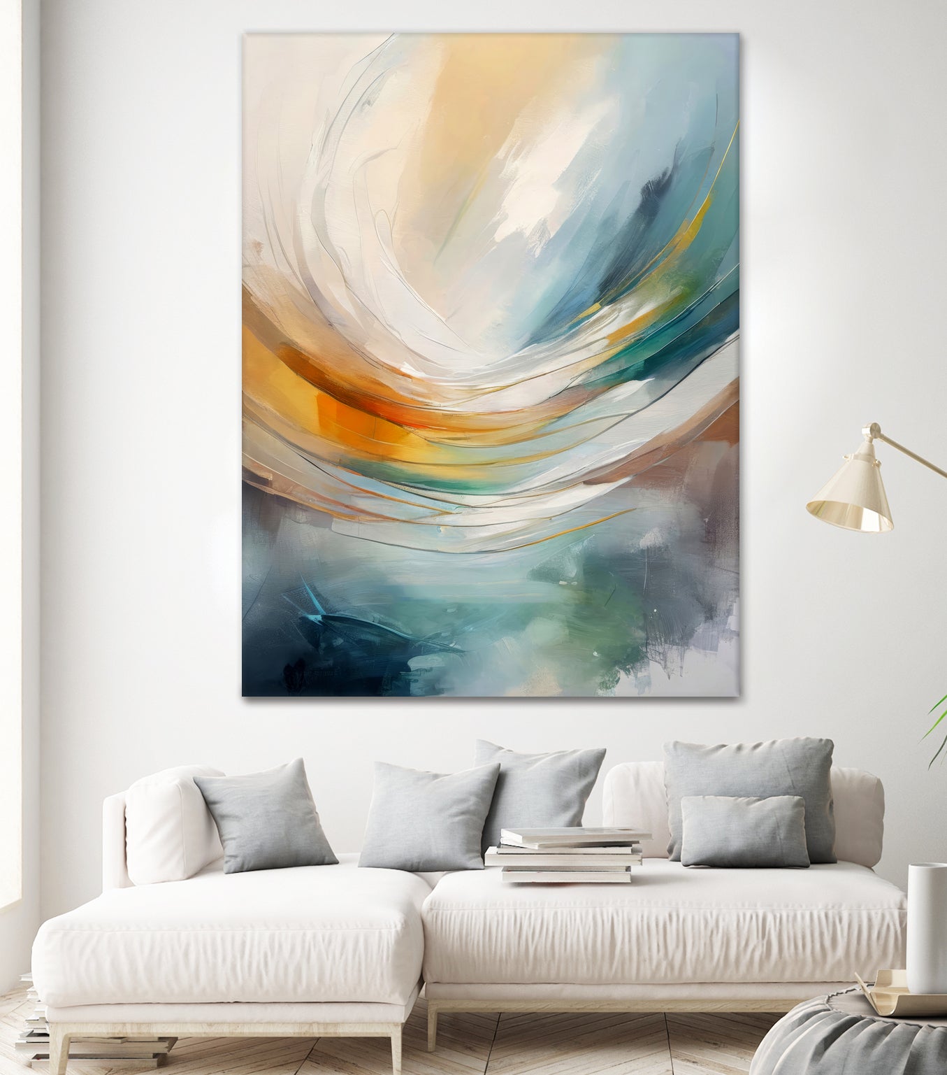 Curved Hues by Alpenglow Workshop on GIANT ART - abstract abstract