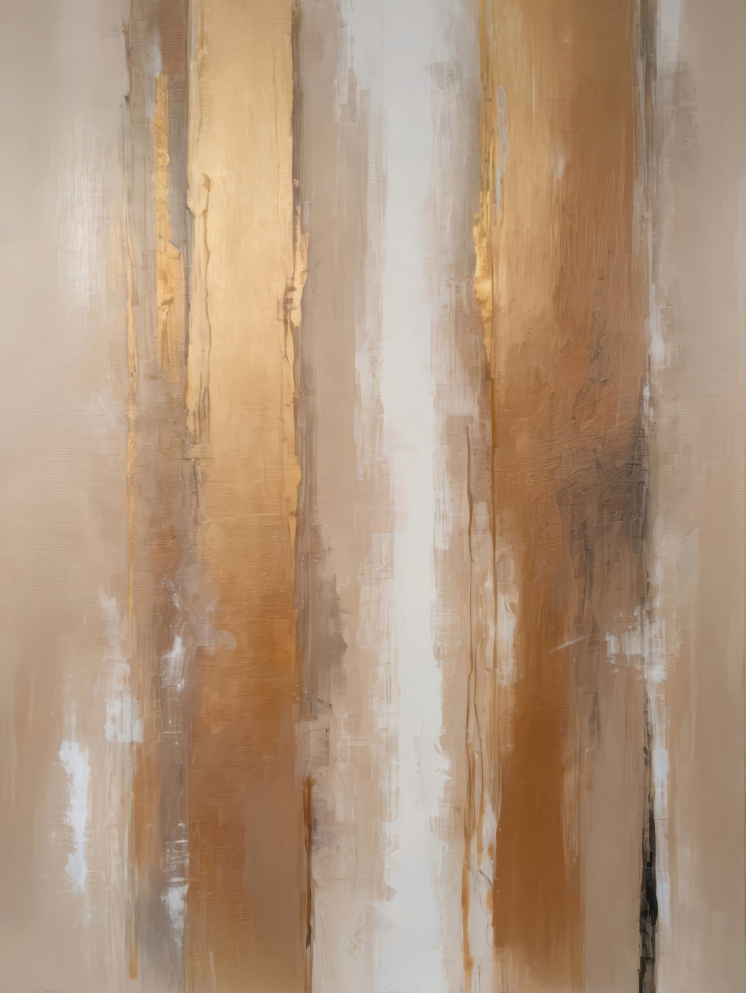 Stripes In Soft Neutrals by Alpenglow Workshop on GIANT ART - abstract abstract wall art