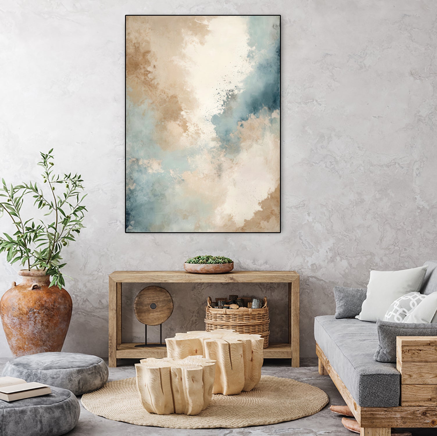 Drifting Between Earth and Air by Alpenglow Workshop on GIANT ART - abstract abstract art