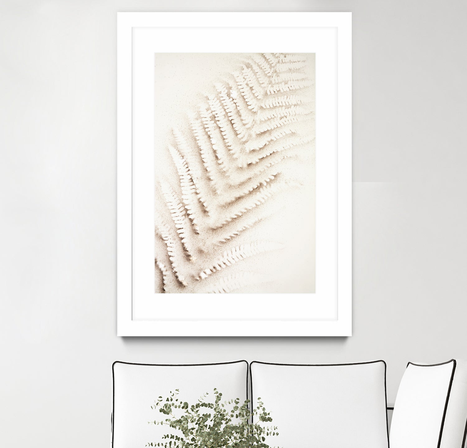 Patterns of Fern by Christina Sillen on GIANT ART - abstract nature art