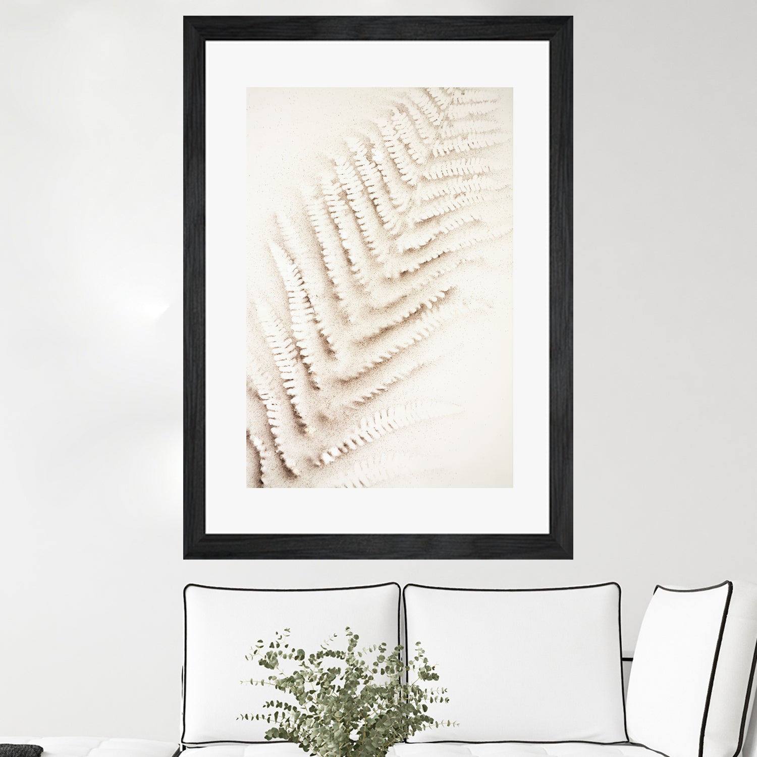 Patterns of Fern by Christina Sillen on GIANT ART - abstract nature art