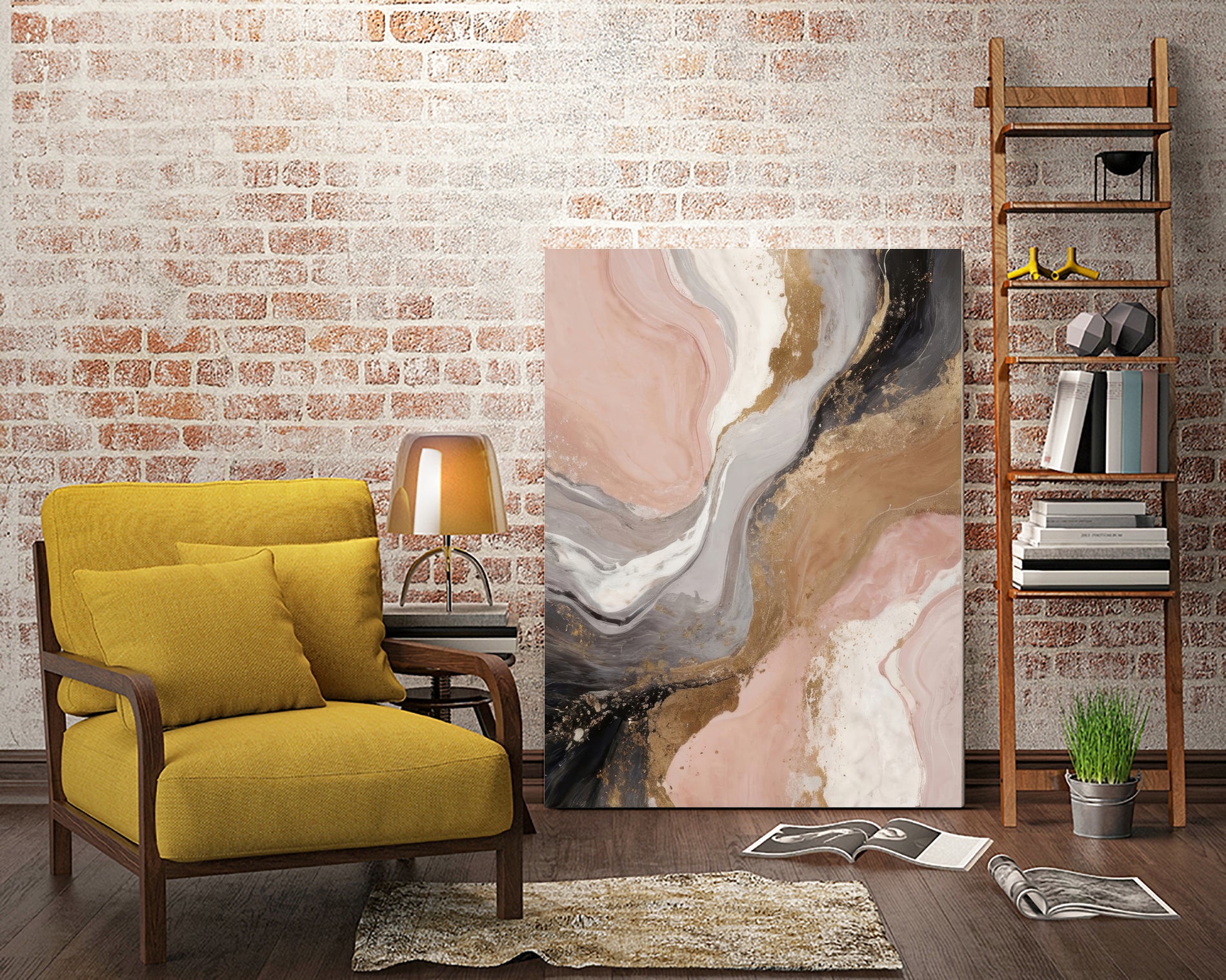 Fluid Dynamics With Swirling Patterns by Alpenglow Workshop on GIANT ART - abstract abstract art