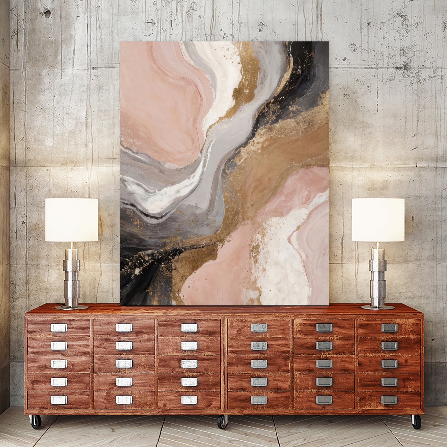 Fluid Dynamics With Swirling Patterns by Alpenglow Workshop on GIANT ART - abstract abstract art