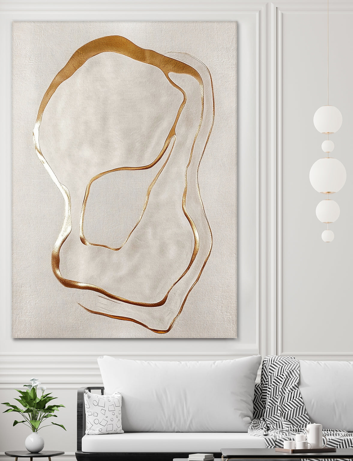 Golden Whispers by Alma on GIANT ART - 5971 illustration