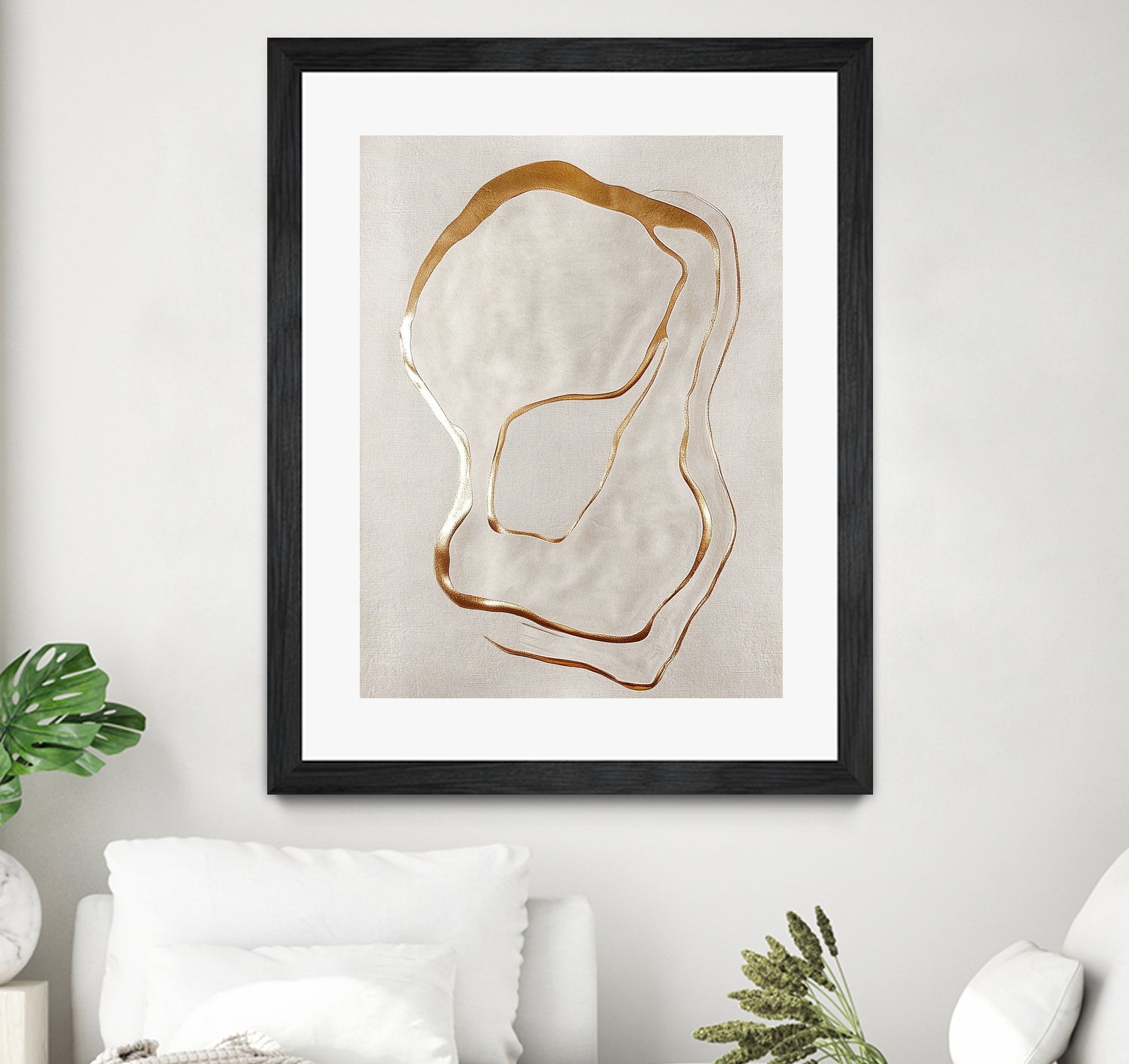 Golden Whispers by Alma on GIANT ART - 5971 illustration