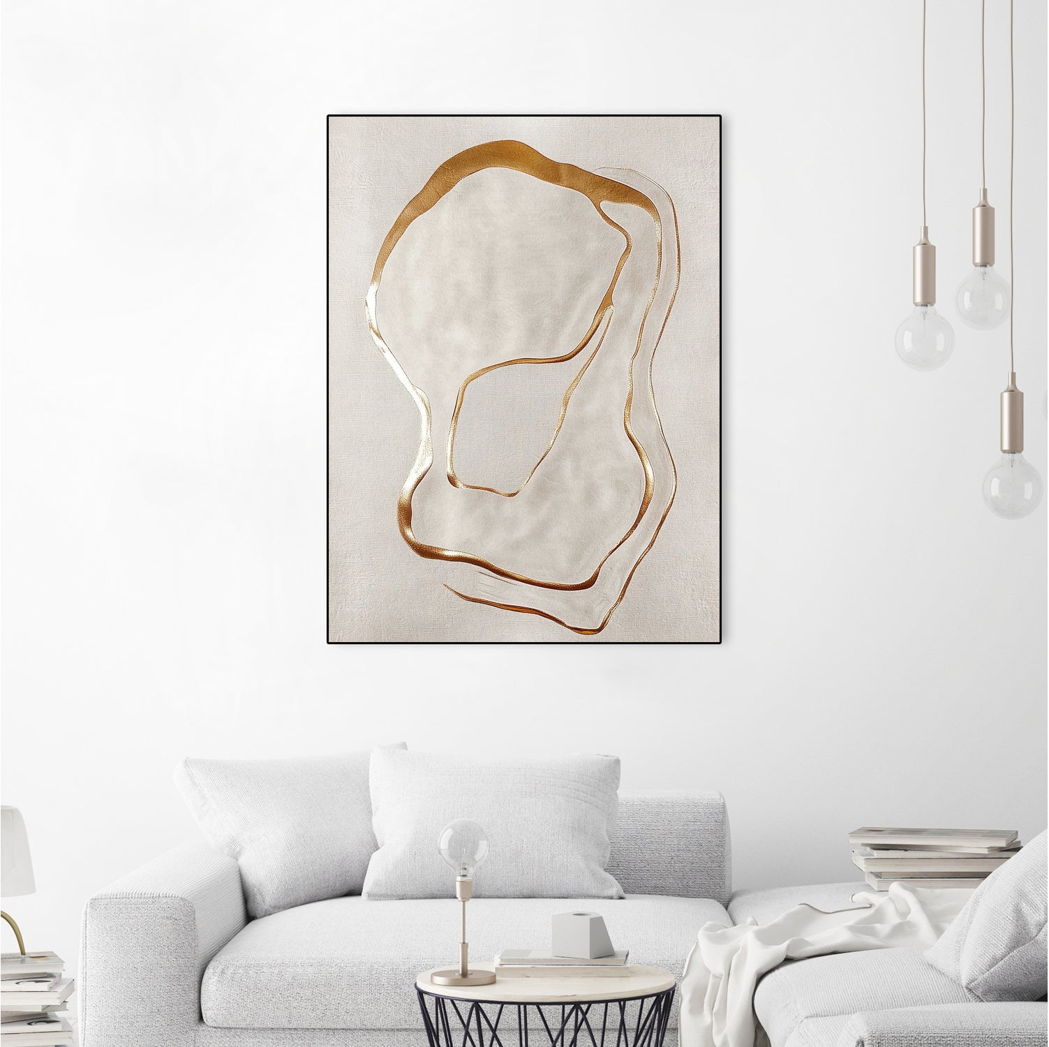 Golden Whispers by Alma on GIANT ART - 5971 illustration