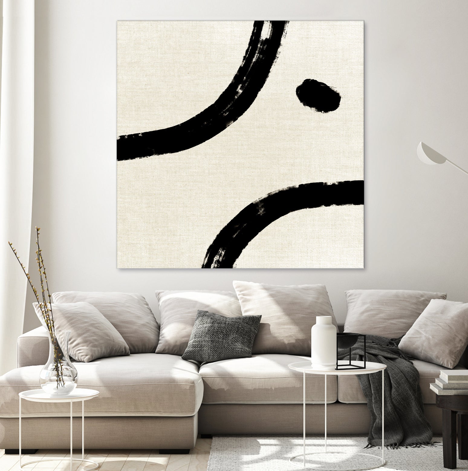 Abstract Minimal lines by Imaginative on GIANT ART - 10800 illustration