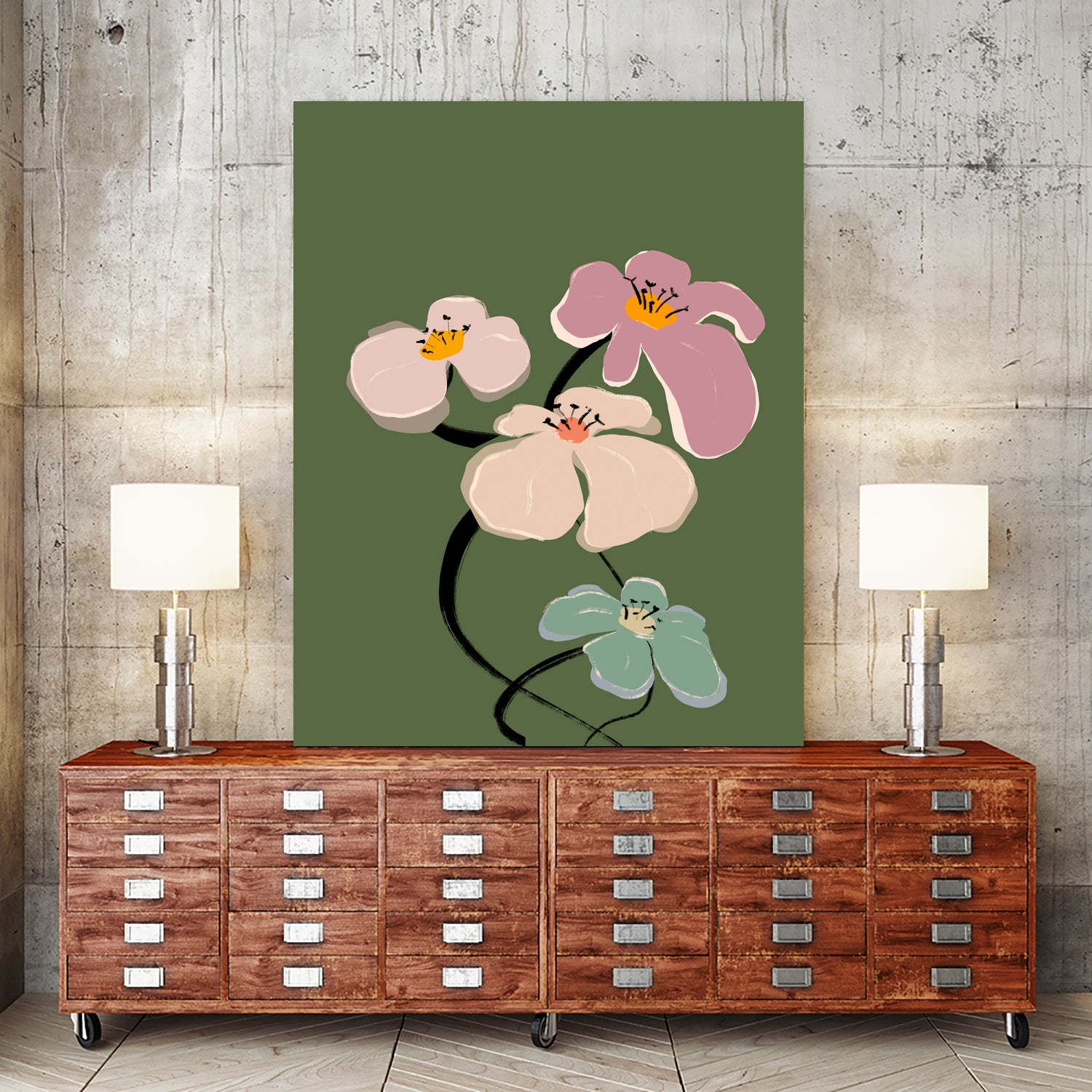 Zenflowersno10 by Treechild on GIANT ART -