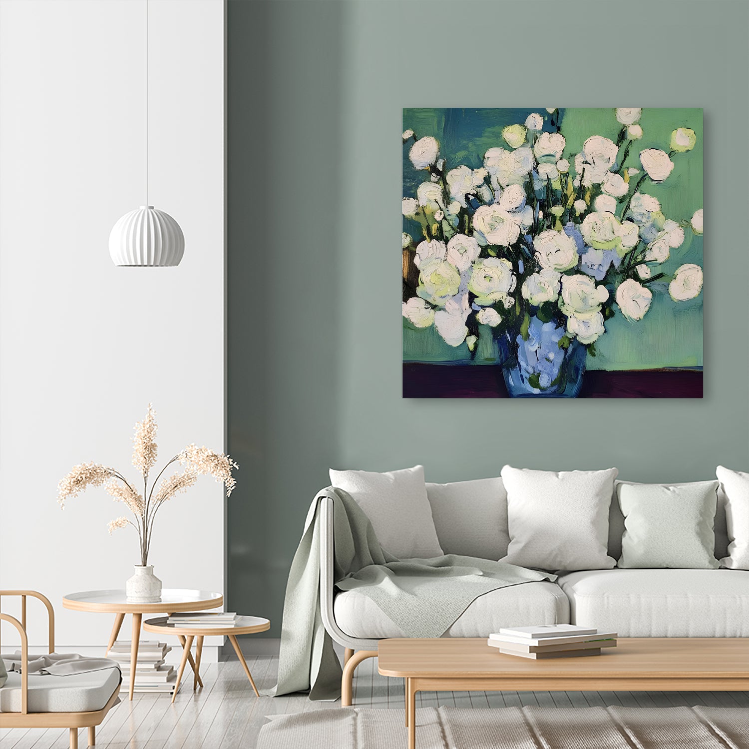 White Roses by Avanesova Elena on GIANT ART - white roses