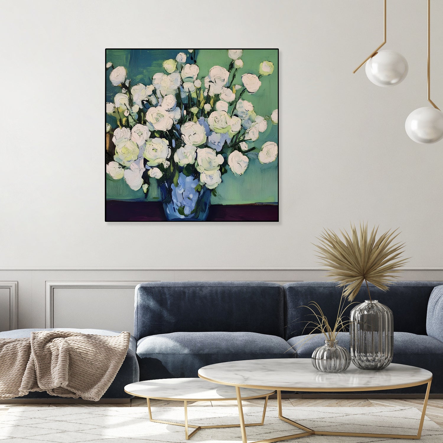 White Roses by Avanesova Elena on GIANT ART - white roses