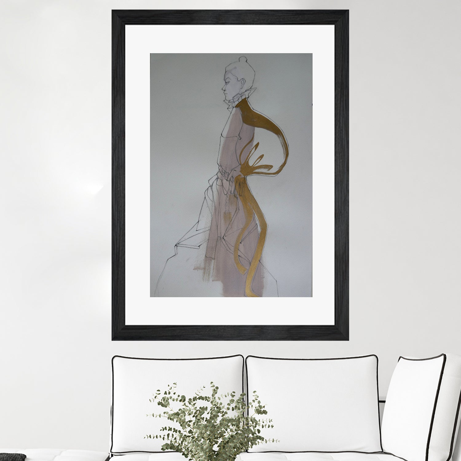 Golden Dress by Doris Schmitz on GIANT ART - 2958 photography
