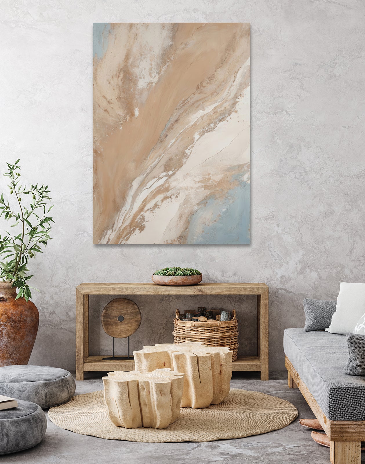 River of the Ancient by Alpenglow Workshop on GIANT ART - abstract