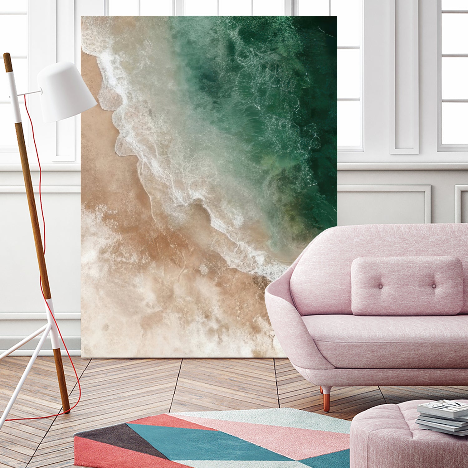 Western Shore by Alpenglow Workshop on GIANT ART - abstract