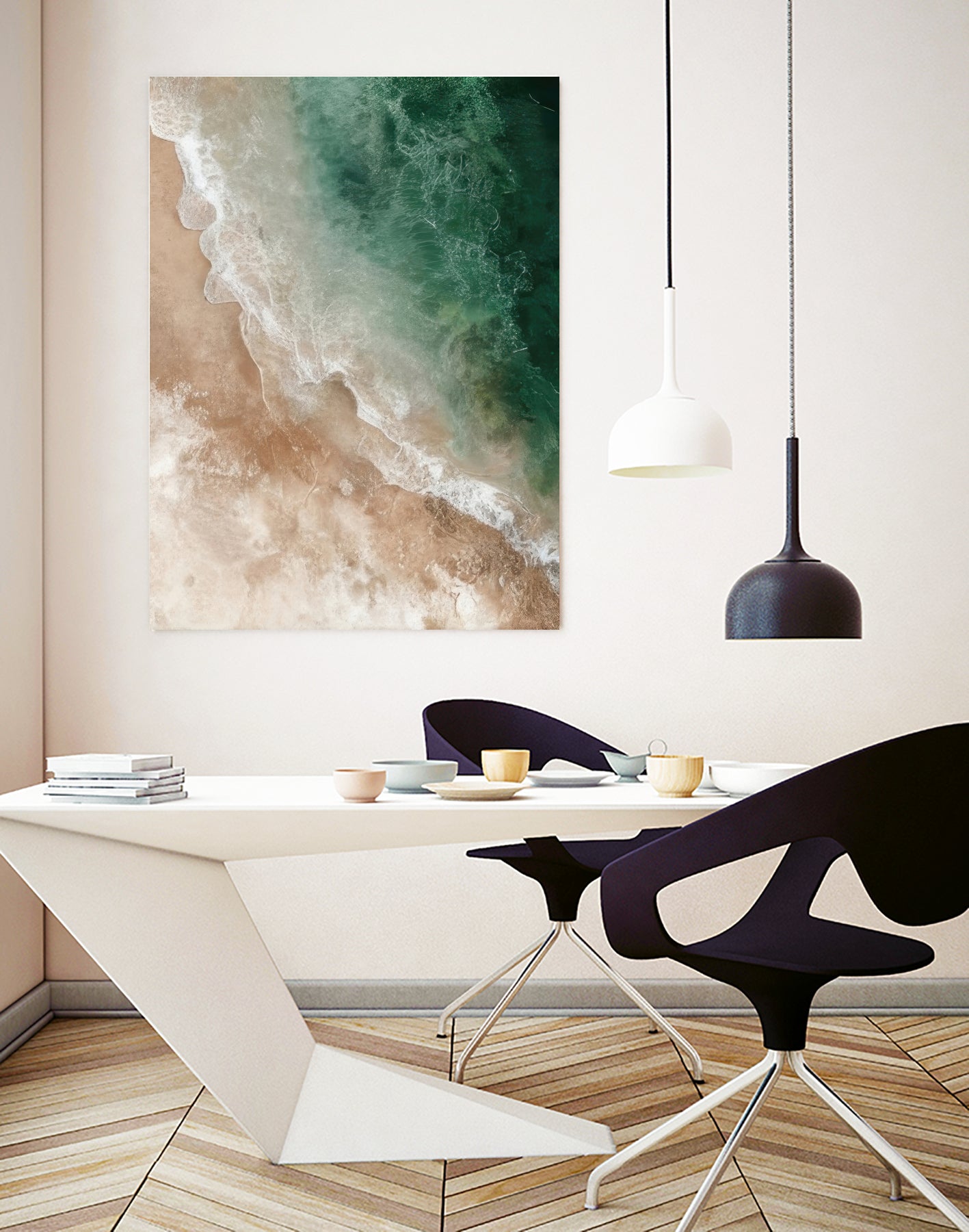 Western Shore by Alpenglow Workshop on GIANT ART - abstract