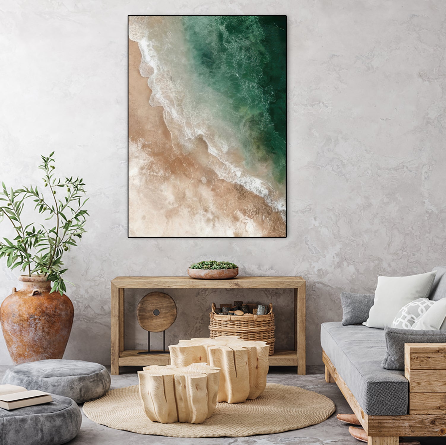 Western Shore by Alpenglow Workshop on GIANT ART - abstract