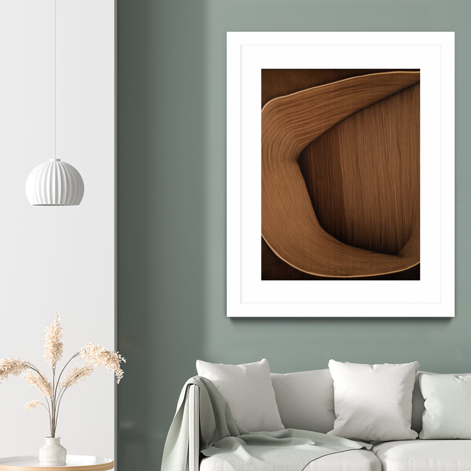 Caramel lines I by Alma on GIANT ART - 6223 photography