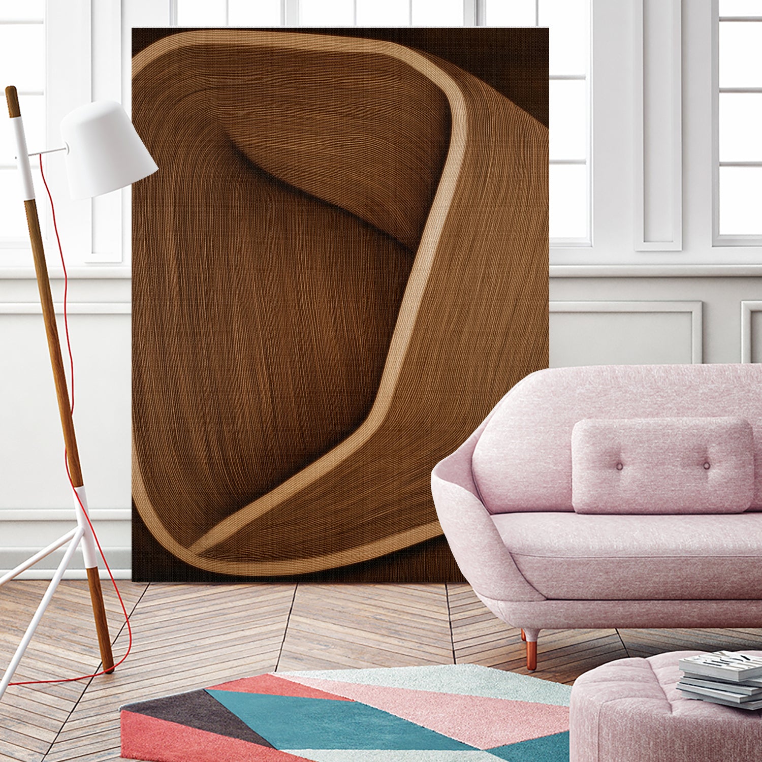 Caramel lines II by Alma on GIANT ART - 6223 photography