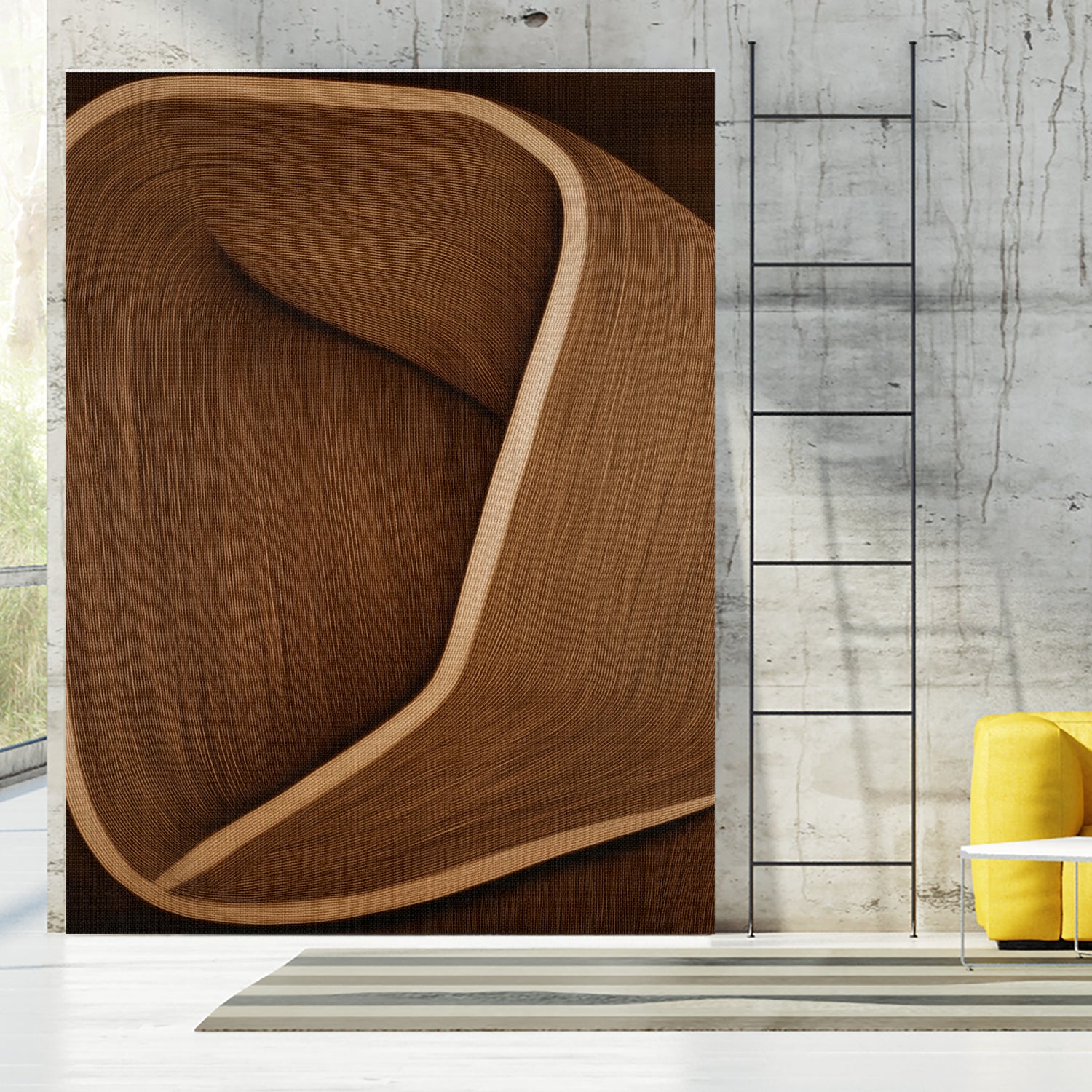 Caramel lines II by Alma on GIANT ART - 6223 photography