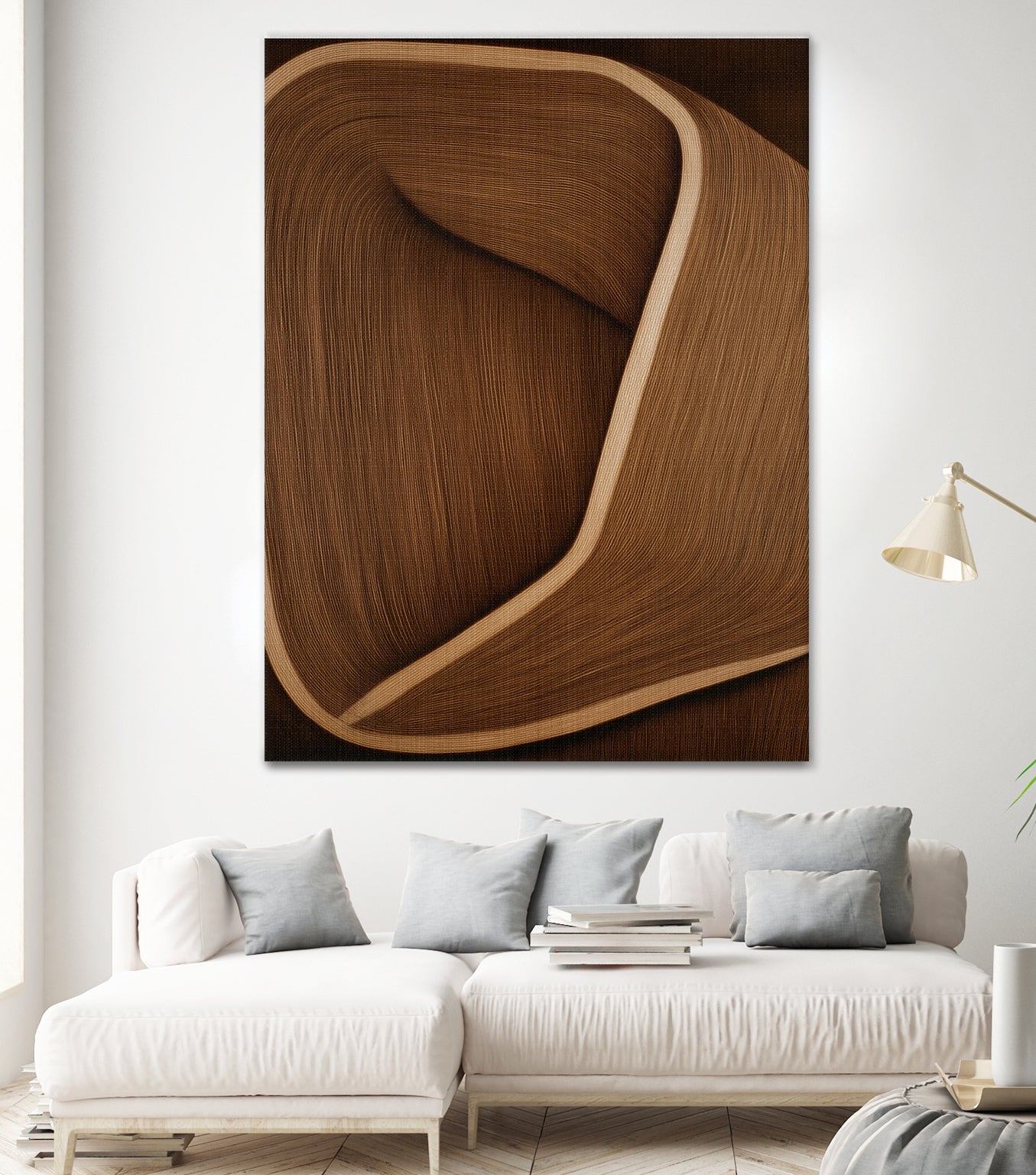 Caramel lines II by Alma on GIANT ART - 6223 photography