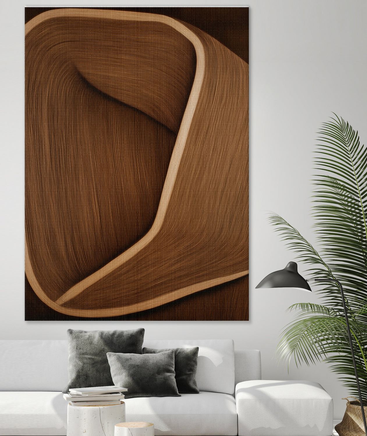 Caramel lines II by Alma on GIANT ART - 6223 photography