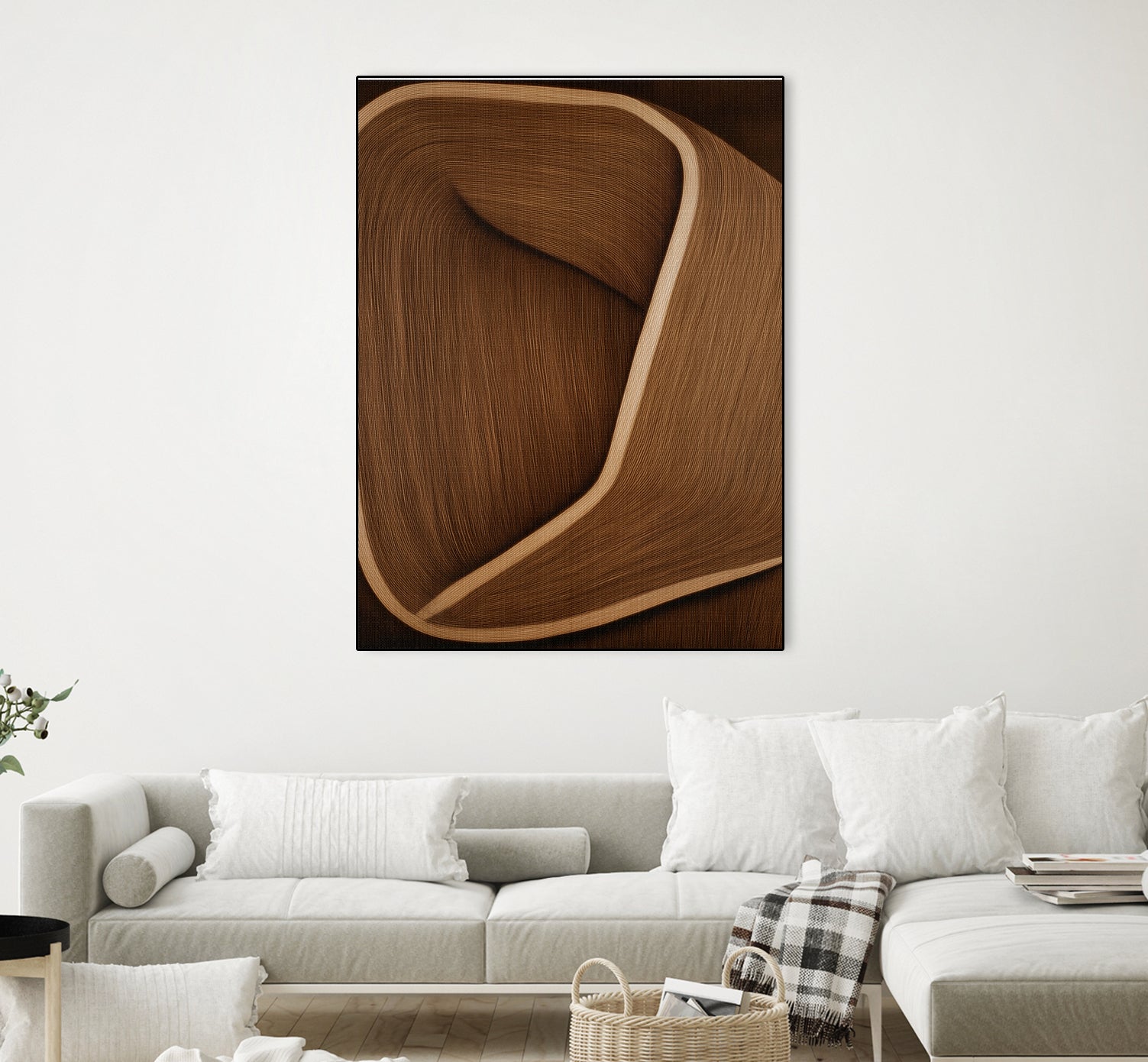 Caramel lines II by Alma on GIANT ART - 6223 photography