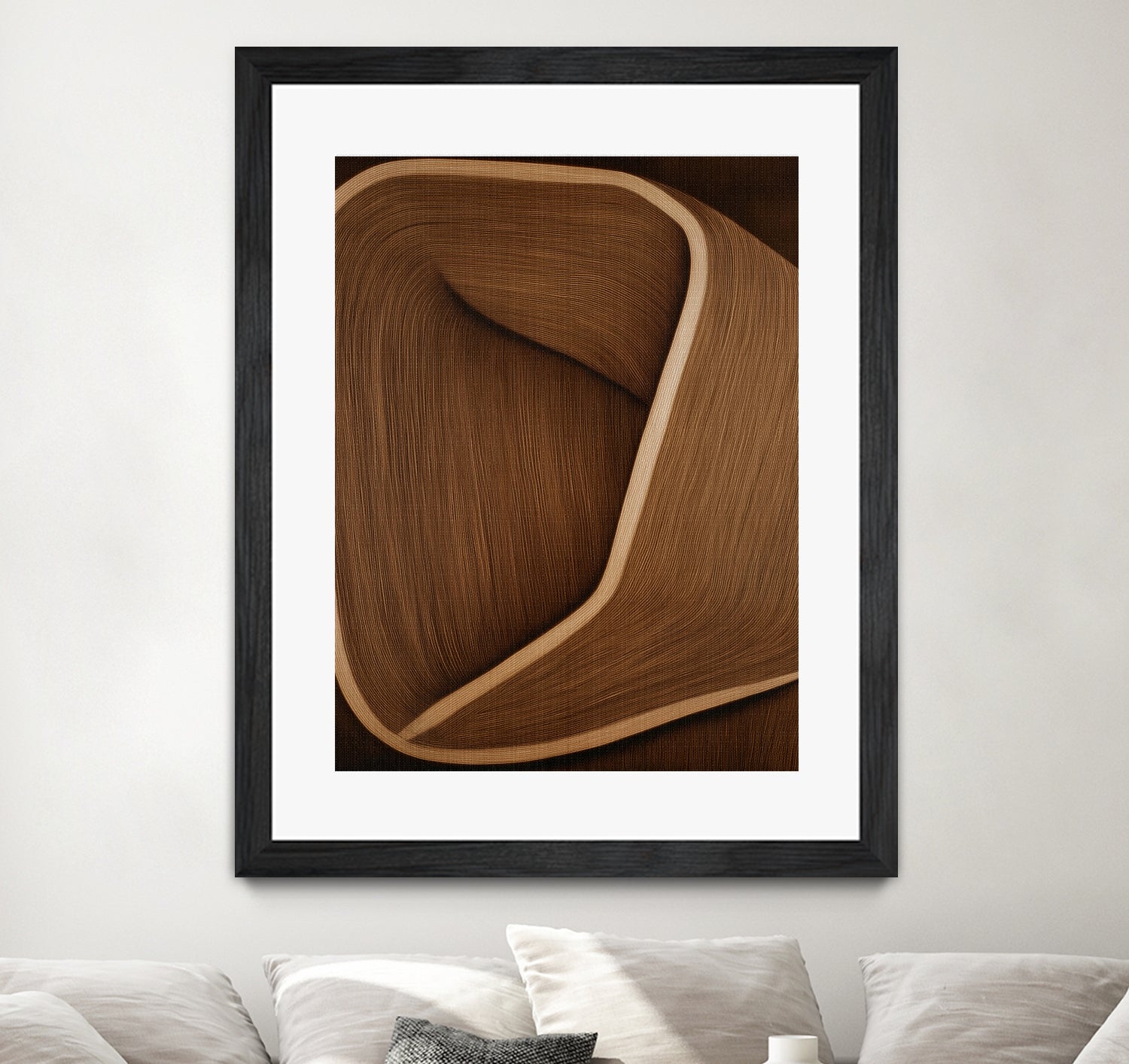 Caramel lines II by Alma on GIANT ART - 6223 photography